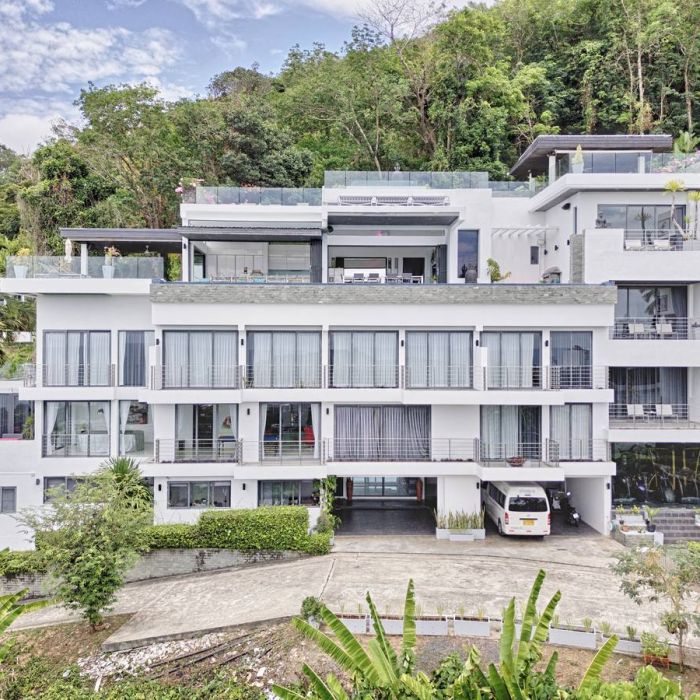 Villa Amonteera Zenith с приказна гледка към морето и 10 спални